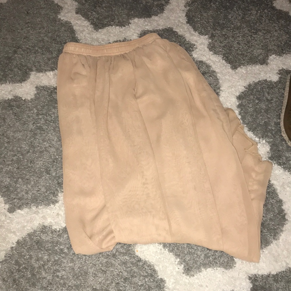 American apparel chiffon maxi skirt